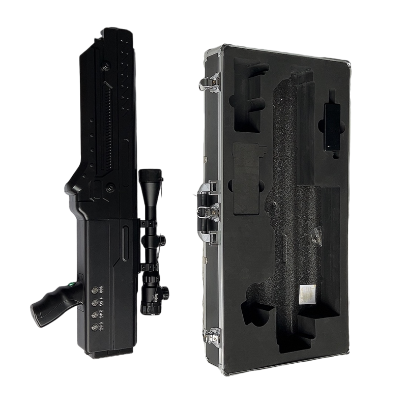  上街手持便携式枪型低空防御反制四通道A型