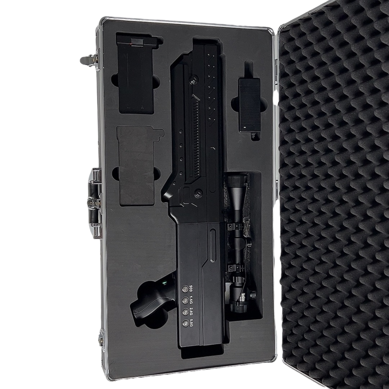  上街手持便携式枪型低空防御反制四通道B型