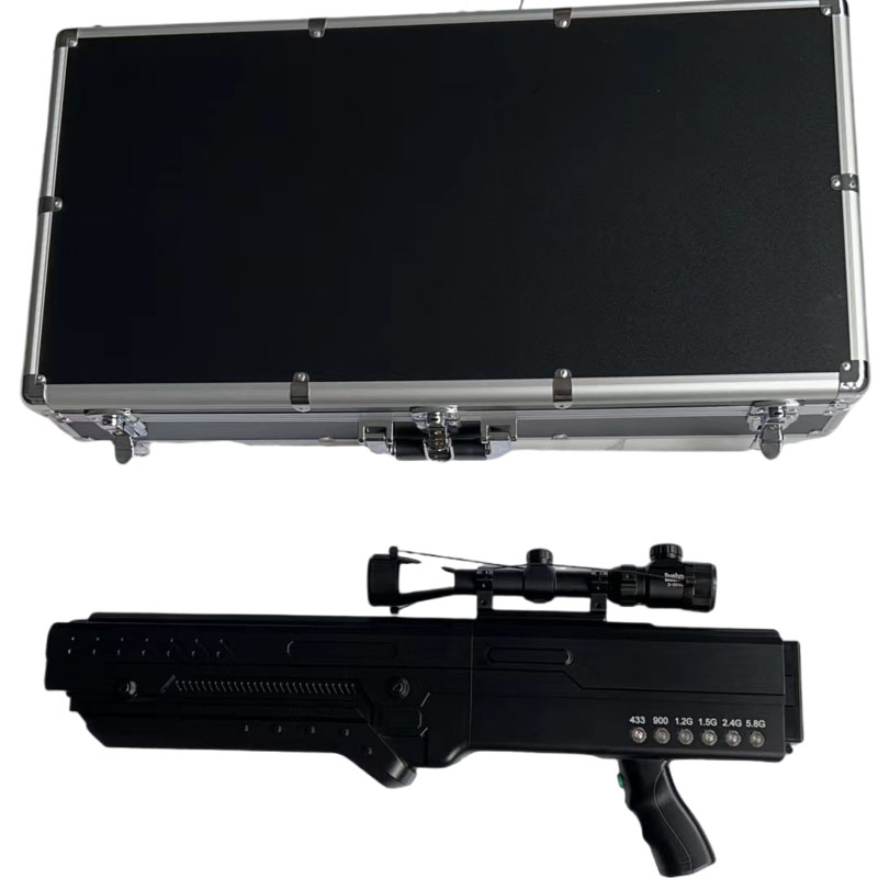  上街手持便携式枪型低空防御反制六通道A型