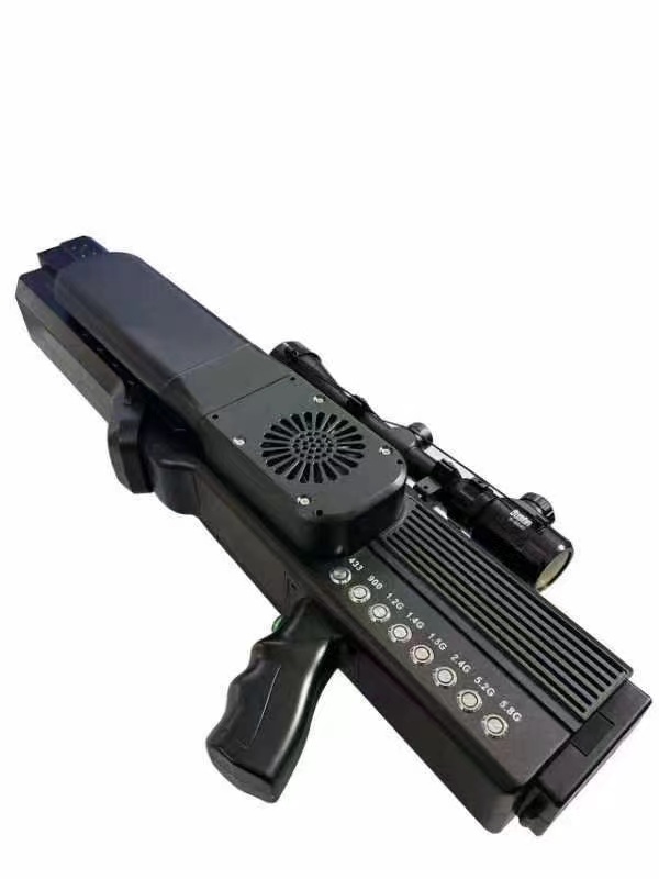  上街手持便携式枪型低空防御反制八通道